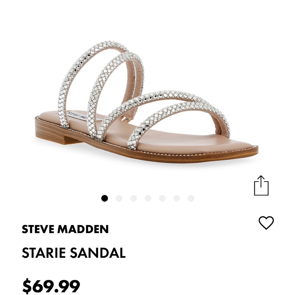 Steve Madden sparkle sandals
